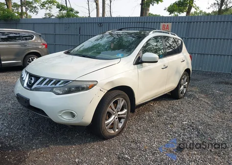 2009 Nissan Murano S/Sl/Le from USA, damaged, VIN JN8AZ18W69W102278